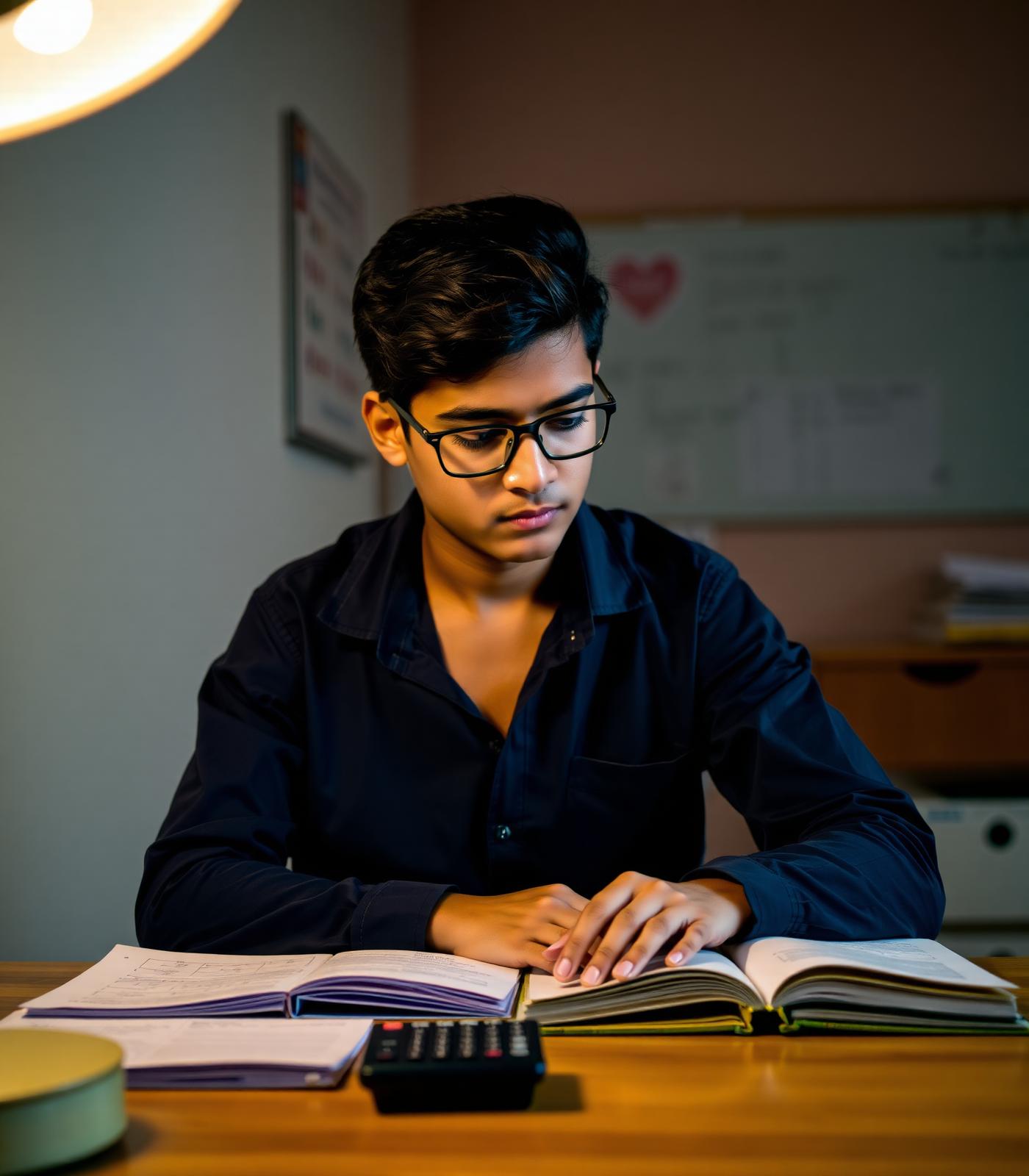 Student preparing for NEET and JEE