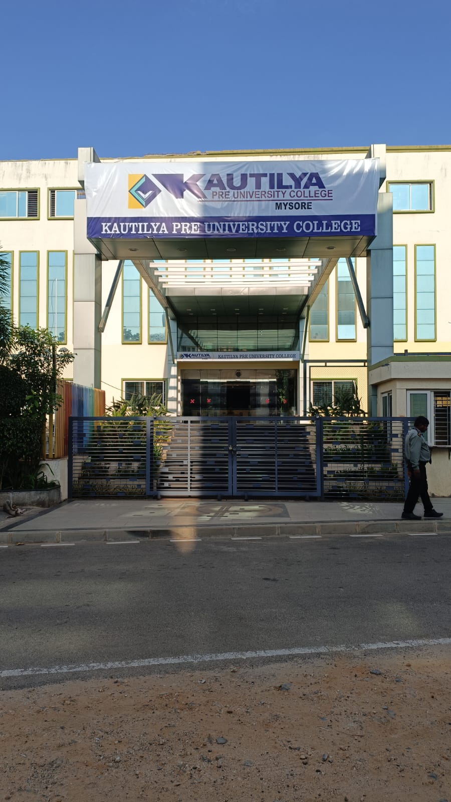 Kautilya PU College Mysore front entrance